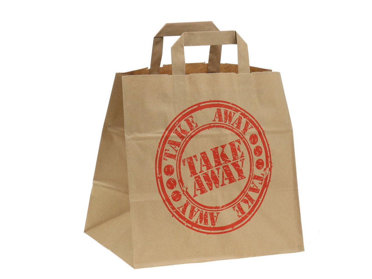 Viana Tragetasche Papiertasche Take Away 26cm x 17cm x 25cm 25St - Recycelbar, Robust Viana Tragetasche Papiertasche Take Away 26cm x 17cm x 25cm 25St - Recycelbar, Robust von Viana