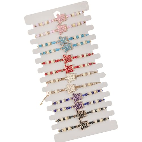 Florisync 12pieces Turtles Muster Unisex Schmuck Set Flexible Geflochten von Florisync
