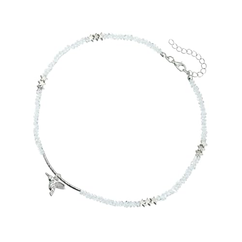Florisync Moderne Verstellbare Vogelkette Zarte Legierung Legierter Halskette Design Leichter Schichtschmuck Für Freizeitkleidung Trendy Alltag Modeschmuck Florisync Moderne Verstellbare Vogelkette Zarte Legierung Legierter Halskette Design Leichter Schichtschmuck Für Freizeitkleidung Trendy Alltag Modeschmuck von Florisync