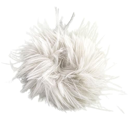 Modischer Haargummi, weich und bequem, pelziges Haarband, stilvolles Haargummi und elegantes Haar-Accessoire von Florisync