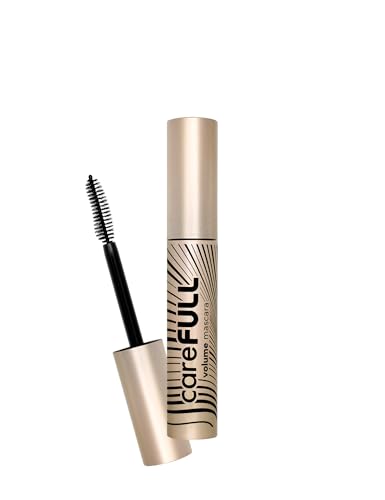 Flormar Mascara Schwarz mit Volumen & Pflegender Formel – Wimperntusche für Kurze Wimpern & Länge – Tubing Mascara mit Jojobaöl & Vitamin E – Klumpenfrei & Wasserfest von Flormar