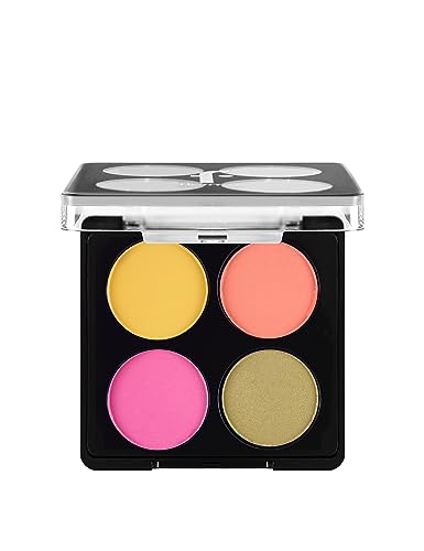 Flormar Color Eyeshadow Palette Feine Textur & Matte/Schimmer 4er Lidschatten-Palette 005 - Summer Breeze von Flormar