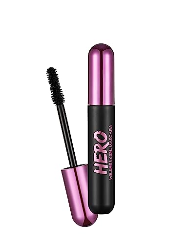 Flormar Hero Volume&Curl Volume and Curl Mascara mit Borstenbürste für dünne und schüttere Wimpern Nr. 000 von Flormar