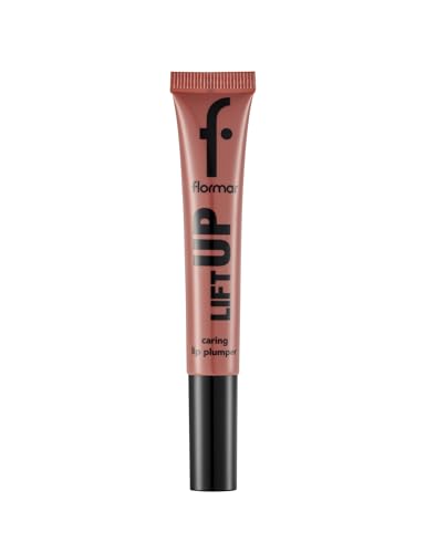Flormar Lift Up Caring Lip Plumper Lip Gloss 002 Nude Forever – Aufpolsternder Lipgloss mit Hyaluronsäure-Effekt von Flormar