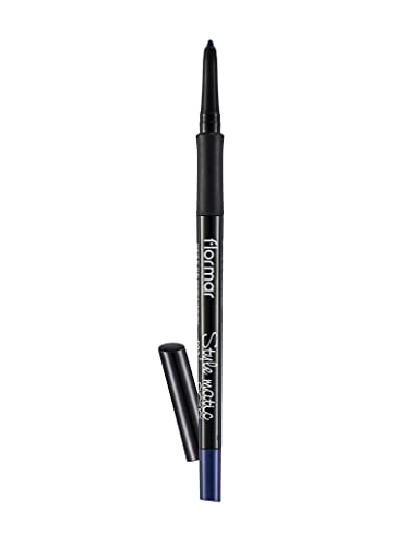 Flormar Style Matic Intensiv pigmentierter automatischer Kajalstift mit natürlichem, mattem Finish Nr. S05 - Blue Velvet Flormar Style Matic Intensiv pigmentierter automatischer Kajalstift mit natürlichem, mattem Finish Nr. S05 - Blue Velvet von Flormar