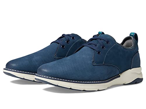 Florsheim Frenzi Perf Toe Oxford, Marineblaues Nubuk, 44.5 EU von Florsheim