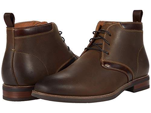 Florsheim Herren Chukka Boots, Brown Crazy Horse Pull Up, 7 X-Wide von Florsheim