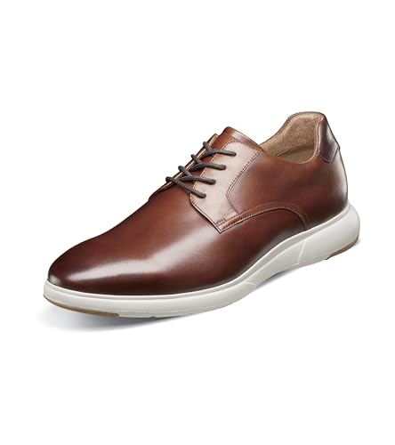Florsheim Herren Cosimo Plain Toe Oxford, Cognac Multi, 42.5 EU von Florsheim