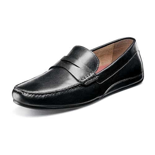 Florsheim Men's, Throttle Moc Penny Loafer, Schwarz II, 45 EU von Florsheim