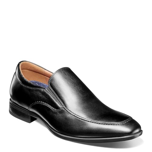 Florsheim Herren Zaffiro Moc Toe Venezianische Loafer, Schwarz, 9.5 Wide von Florsheim