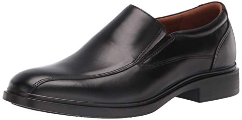 Florsheim Men's Forecast Waterproof Bike Toe Slip-on Loafer, Black Smooth von Florsheim
