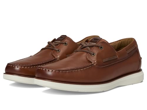 Florsheim Tropics Herren Elastische Spitze Moc Toe Bootsschuhe, Cognac, 43.5 EU von Florsheim