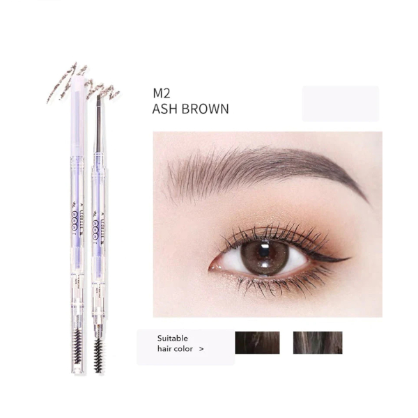 Flortte - My Beautiful Password Eyebrow Pencil - 0.05g - M2 Ash Brown von Flortte