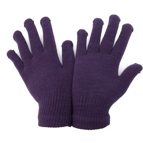 Magic Gloves Handschuhe für Erwachsene Einheitsgröße,Lila von Floso