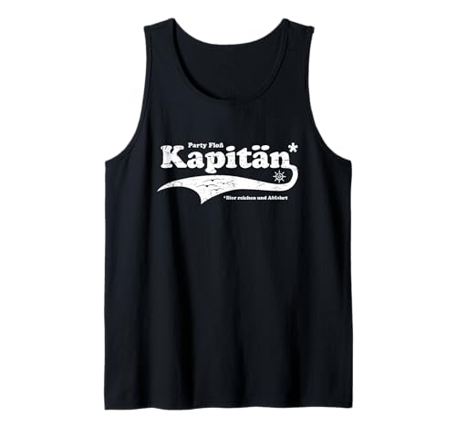 Herren Vintage Party Floß Kapitän Bier Gadgets Floßfahrt Bierfans Tank Top Herren Vintage Party Floß Kapitän Bier Gadgets Floßfahrt Bierfans Tank Top von Floßfahrt Geschenk & Bier Gadgets Party Floß