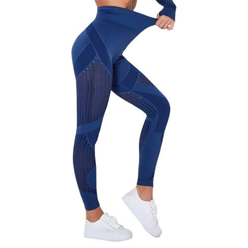 Yunafit Leggings Anti Cellulite Leggings, Cleo Kompressionshose Damen für Sport, Lange Sportleggins, High Waist Booty Scrunch Butt Yoga Hosen von Flossty