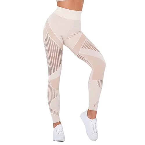 Yunafit Leggings Anti Cellulite Leggings, Cleo Kompressionshose Damen für Sport, Lange Sportleggins, High Waist Booty Scrunch Butt Yoga Hosen von Flossty