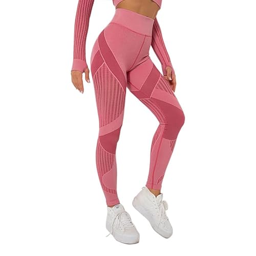 Yunafit Leggings Anti Cellulite Leggings, Cleo Kompressionshose Damen für Sport, Lange Sportleggins, High Waist Booty Scrunch Butt Yoga Hosen von Flossty