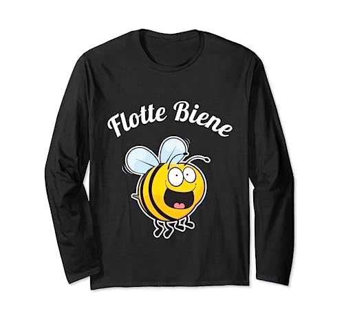 Flotte Biene für Damen, Herren und Kinder Langarmshirt Flotte Biene für Damen, Herren und Kinder Langarmshirt von Flotte Biene Design