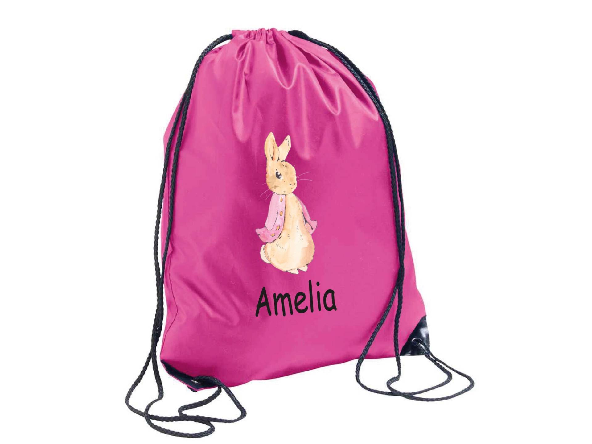 Personalisierte Sporttasche, Kordelzug Für Kinder, Benutzerdefinierte Pe-Beutel Jungen-Mädchen, Peter Rabbit Personalisierte Schwimmtasche Wet Bag von FlourishStoreGifts