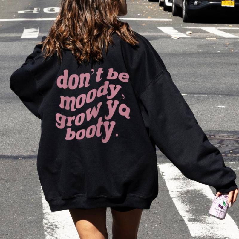 Vol 1. Sei Nicht Moody Unisex Heavy Blend Rundhals-Sweatshirt | Pump-Abdeckung Gym-Sweatshirt Trendy Rundhals Gym Rundhalsausschnitt von FlourishWellnessCo