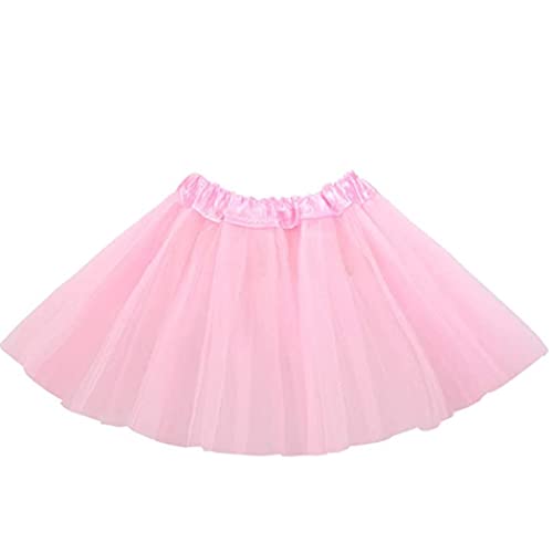 Flovel Damen Tüllrock Tütü Rock Minirock Lagen Petticoat Tanzkleid Dehnbaren Ballettrock Tüllrock Elastischer Tutu Rock für Party Prom Halloween Kostüme Tanzen von Flovel