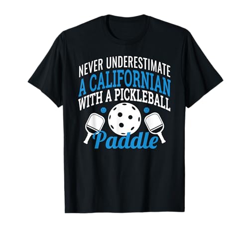 California Pickleball Design für kalifornische Männer, Frauen, Kinder T-Shirt California Pickleball Design für kalifornische Männer, Frauen, Kinder T-Shirt von Flow Store