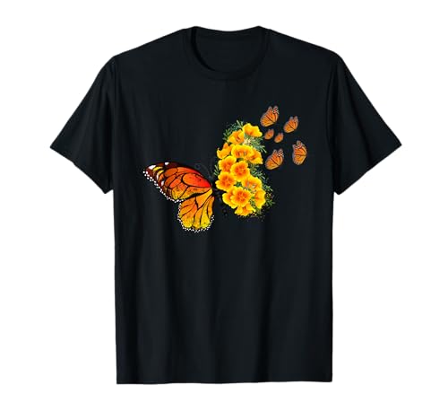 Lustiges Unisex-Design für Männer und Frauen T-Shirt von Flower Butterfly Funny Unisex Design Men Women Tee