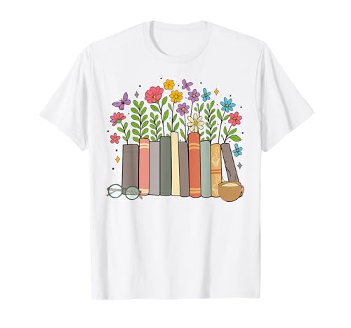 Blumengrafiken für Damen, Wildblumengärtnerei T-Shirt von Flower For Men and Women Floral Nature