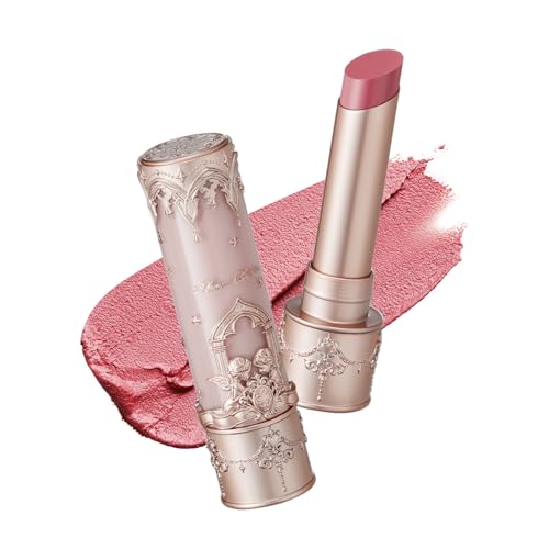 Flower Knows Little Angel Lip Mud Lippenstift matt, super weich und ultraseidig, feuchtigkeitsspendend und langanhaltend, feuchtigkeitsspendend für Mädchen und Frauen, Vegan & Grausamkeit, samtiges von Flower Knows