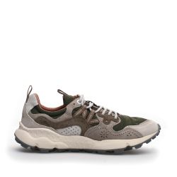 Flower Mountain Yamano Herren Wildleder & Nylon Militär Sneakers von Flower Mountain