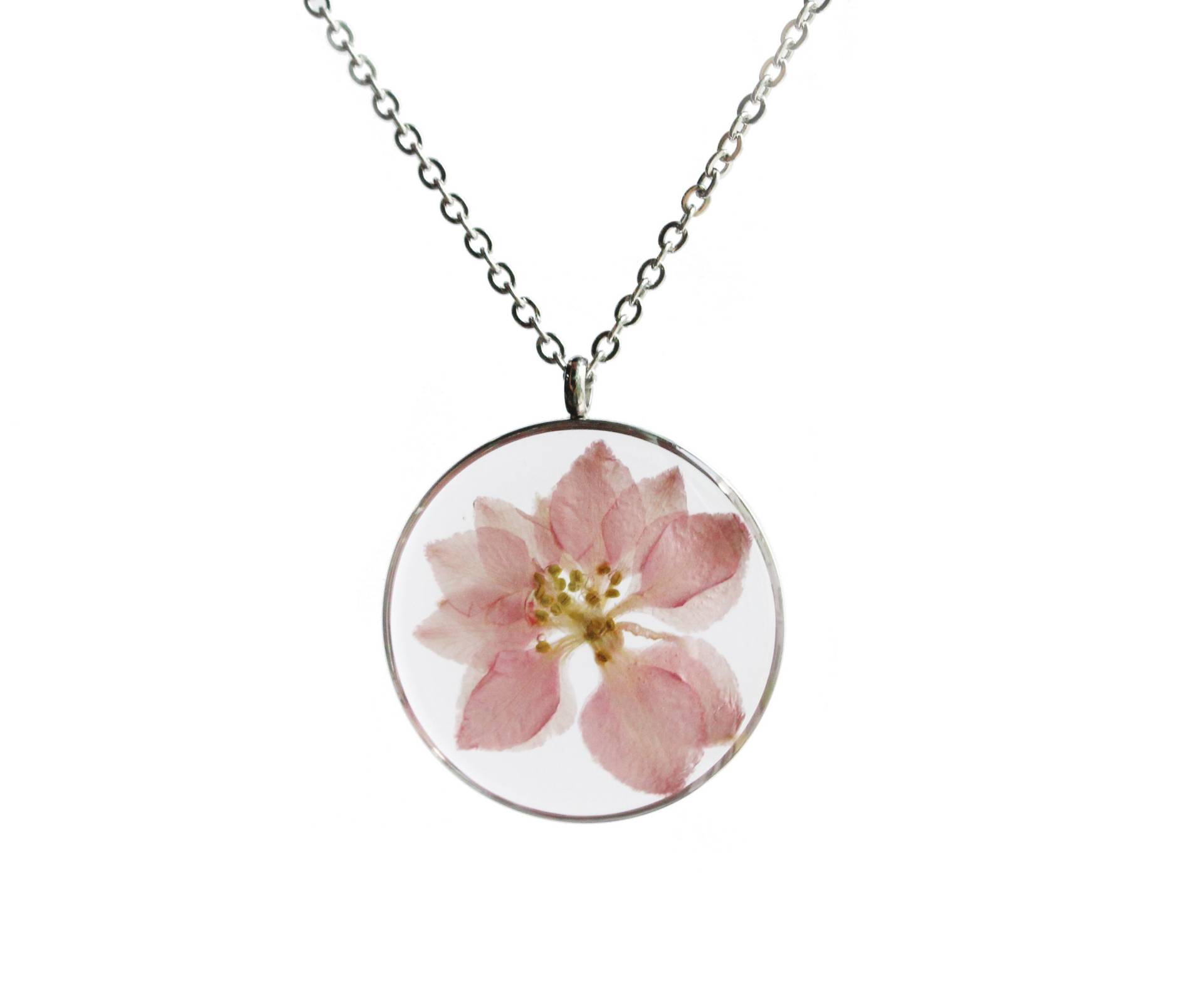 Gepresste Blume Rosa Anhänger Halskette, Natur Schmuck, Handgemachte Geschenke Gepresste Blume Rosa Anhänger Halskette, Natur Schmuck, Handgemachte Geschenke von FlowerBudOriginal