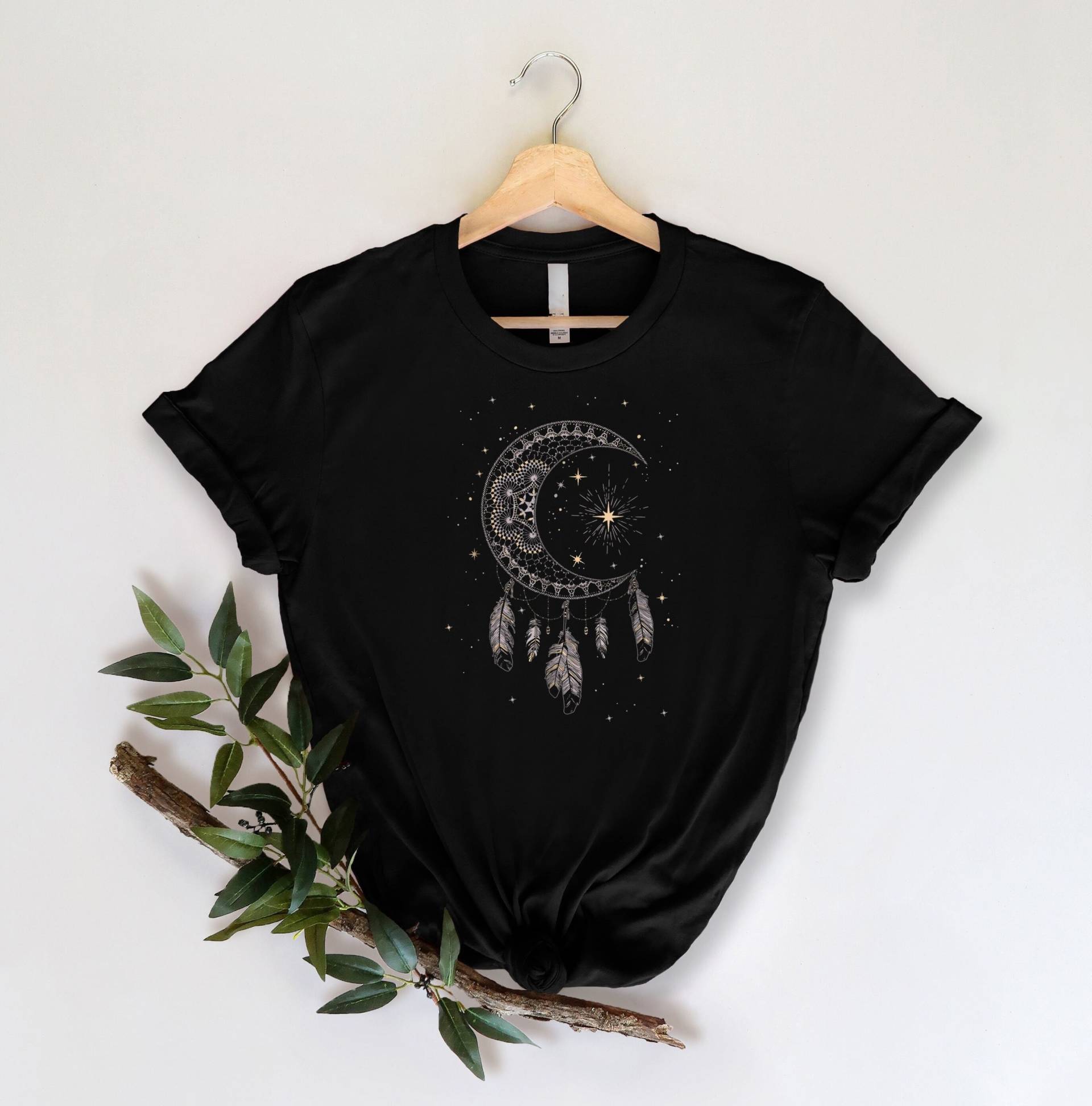 Mond Shirt, Boho Geschenk Für Liebhaber, Sonne Und T-Shirt, Frauen Geschenk, Sie von FlowerGardenGiftsUS