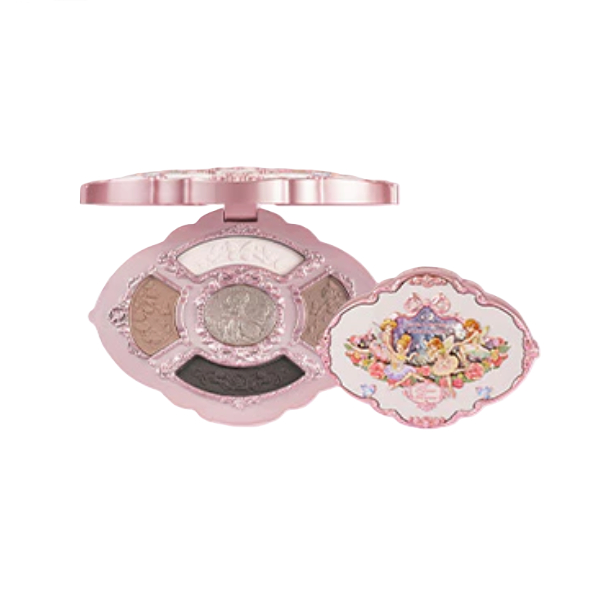 FlowerKnows - Midsummer Fairytales Embossed Five-Color Makeup Palette - 6.5g - 01 Hazel Fawn von FlowerKnows