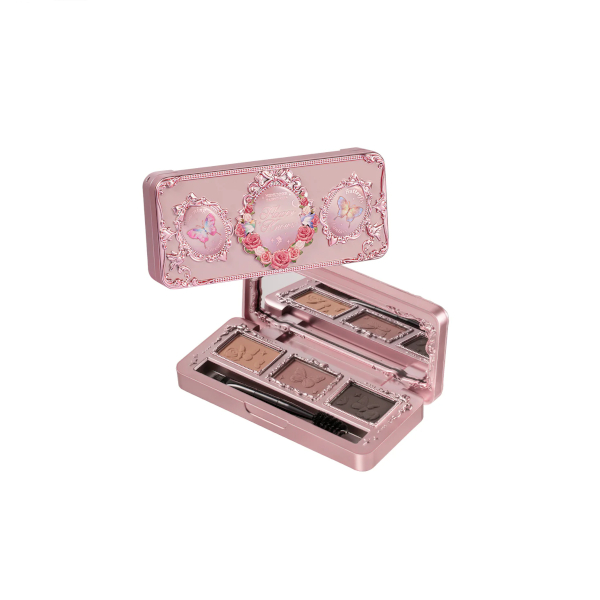 FlowerKnows - Midsummer Fairytales Eyebrow Palette - 4g - 03 Apricots Rose von FlowerKnows