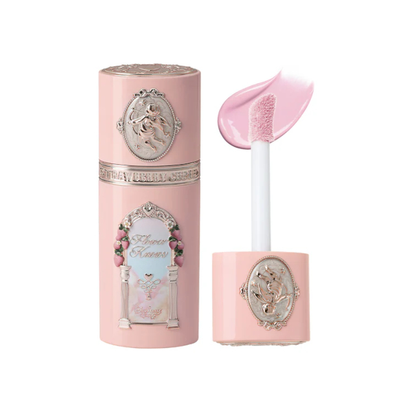 FlowerKnows - Strawberry Cupid All Day Glow Liquid Blush - 7g - 01 Frosty Strawberry von FlowerKnows