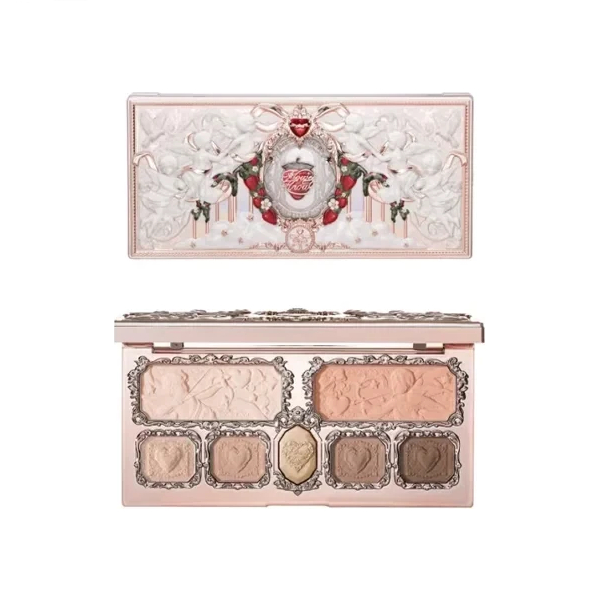 FlowerKnows - Strawberry Cupid Makeup Palette - 14g - 01 Honey Canele von FlowerKnows