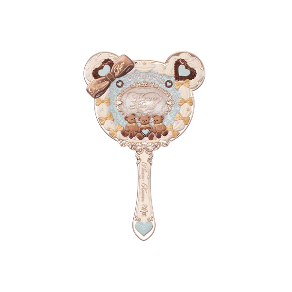 FlowerKnows - The Sweetie Bear Hand Mirror - 1pc - Minty Blue von FlowerKnows