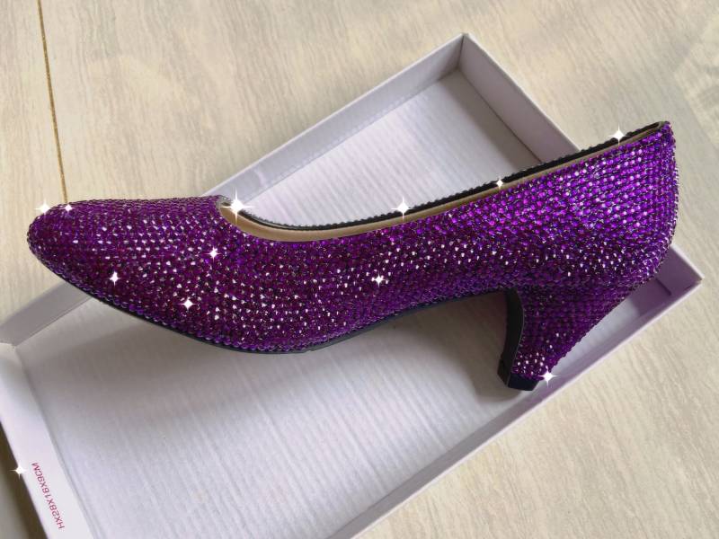 Customize Crystal Shoes Bling Sparkle Heels/Ballet Flat Viele Farben Strasssteine Verfügbar, Um Maßgefertigte Bar Mitzvah Schuhe Zu Machen von Flowerlodge