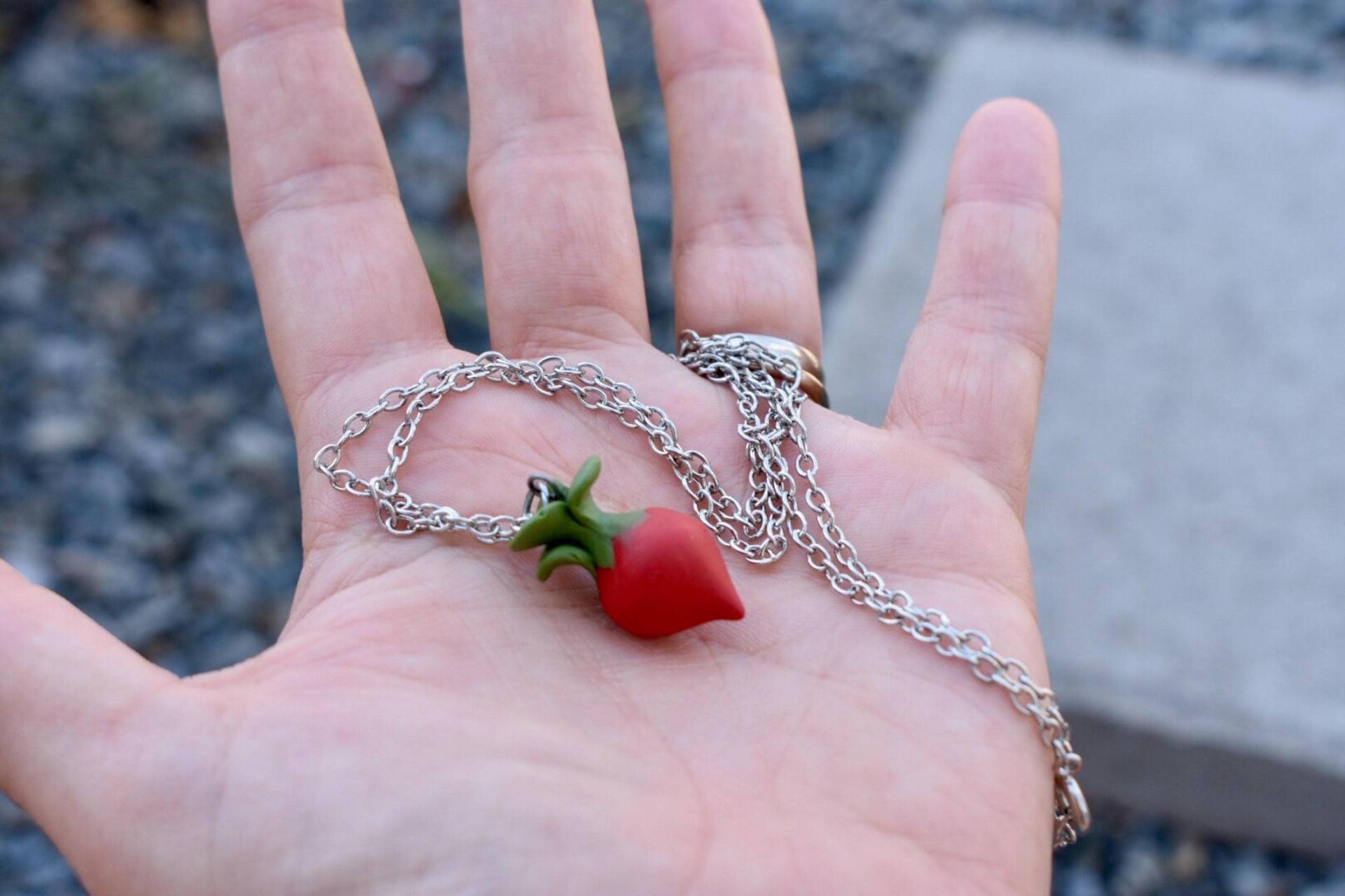 Gemüse Halskette/Rüben Tomate Mais Garten Ton Schmuck Gemüse Halskette/Rüben Tomate Mais Garten Ton Schmuck von FlowersAndTheMoon