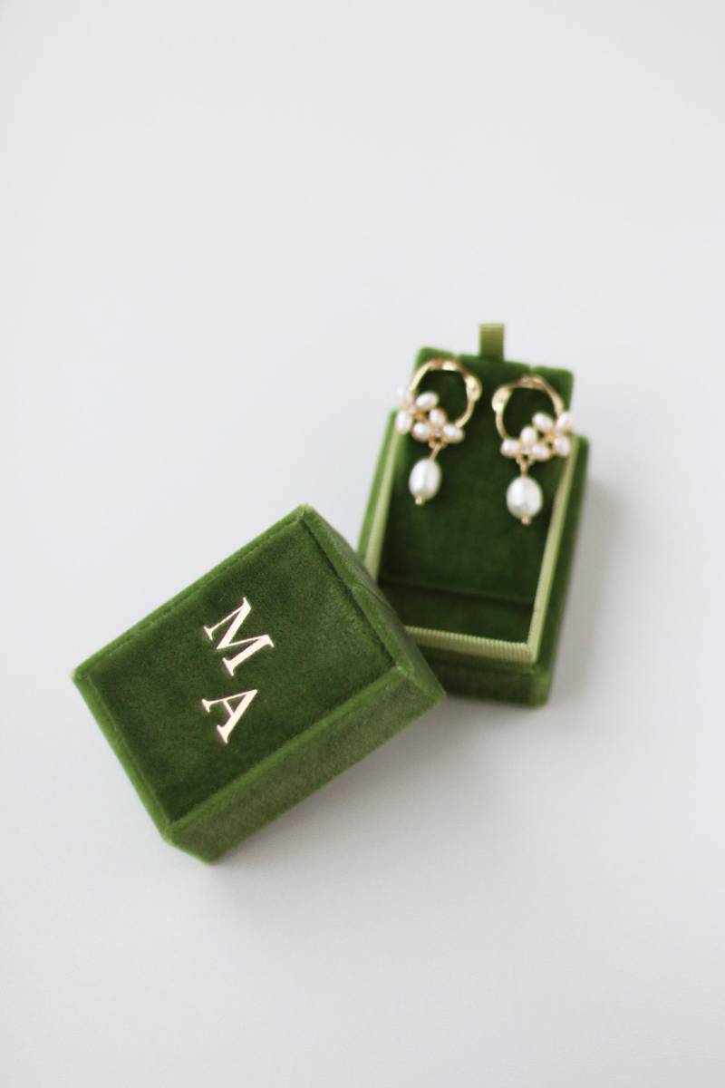 Geschenkbox Für Ohrringe, Schmuckschatulle Schmuck, Halskettenbox, Samtbox von FlowersForLola