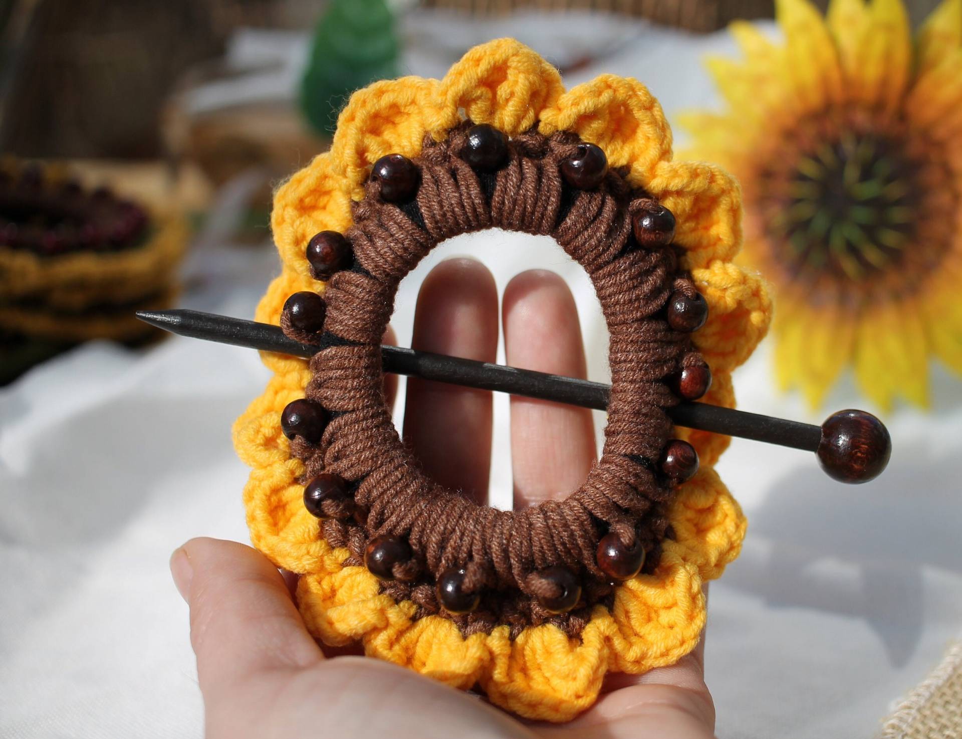Sonnenblume Haarspange Dreads Dreadlocks Schmuck Mit Sonnenblumen Blumen Haarnadel Haarstab Haarkklammer Sonnenblume Haarspange Dreads Dreadlocks Schmuck Mit Sonnenblumen Blumen Haarnadel Haarstab Haarkklammer von Flowerswitch