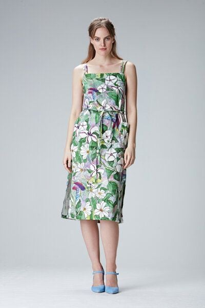 Studio Hertzberg Blumenkleid "CAMILLAA" aus Bio Baumwolle von Studio Hertzberg