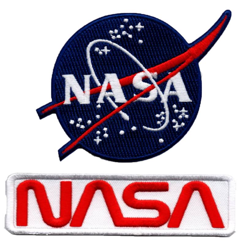 Nasa Emblem/Logo - Gestickter Aufnäher von FloxPatches