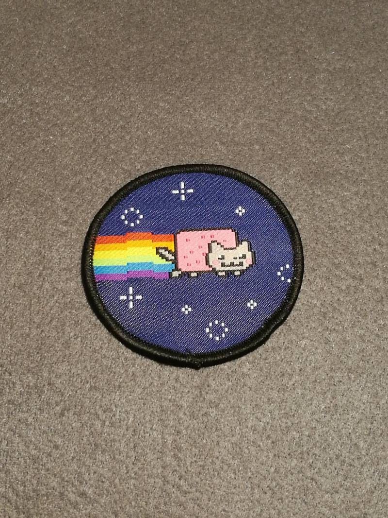 Nyan Cat - Gewebter Patch von FloxPatches