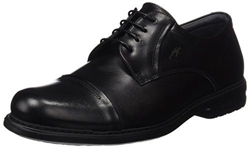 Fluchos Herren Simon Derbys, Schwarz (Negro 000), 45 EU von Fluchos