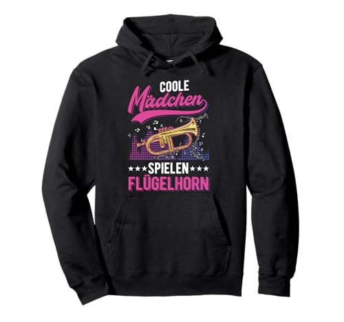 Coole Mädchen spielen Flügelhorn Flügelhornistin Pullover Hoodie Coole Mädchen spielen Flügelhorn Flügelhornistin Pullover Hoodie von Flügehornspieler Flügehornist Kleidung