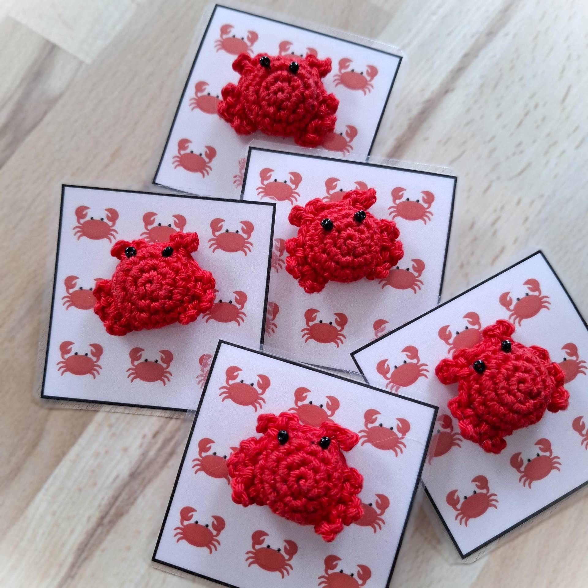 Anstecker Krabbe Anstecker Krabbe von FluffandStuffAT
