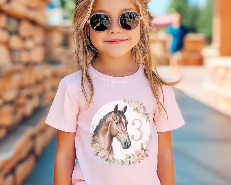 Ich Bin Bereits 3 Shirt Pferd Geburtstag Mädchen T Kleinkind Outfit Aquarell Geschenk Für Pony Geburtstagsgeschenk Kinder Reiten von FluffytailApparel