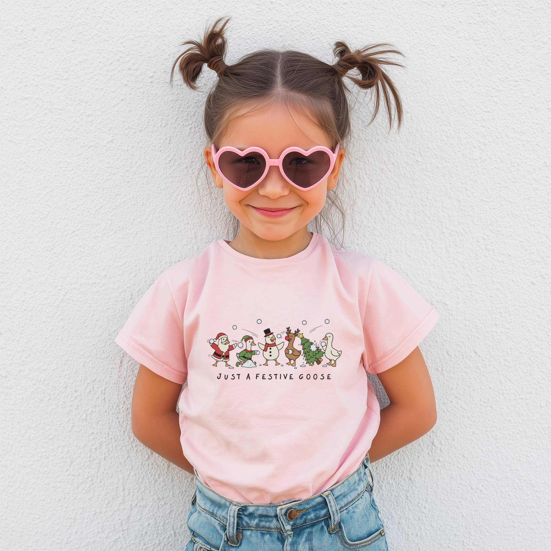 Lustig Gans Weihnachten Shirt Nur Ein Festliches Schneeball T-Shirt Kinder Kleinkind Teen Urlaub Outfit Nikolaus Baum Elfen Rentier Winter Lustig Gans Weihnachten Shirt Nur Ein Festliches Schneeball T-Shirt Kinder Kleinkind Teen Urlaub Outfit Nikolaus Baum Elfen Rentier Winter von FluffytailApparel